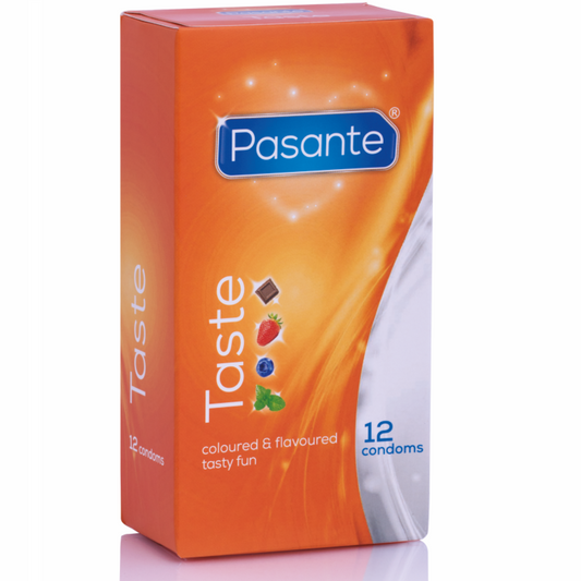 Pasante Condoms Flavors 12 Units | Niks.fi verkkokauppa