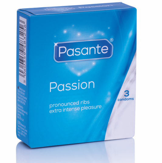 Pasante Dotted Condoms Ms Placer 3 Units | Niks.fi verkkokauppa