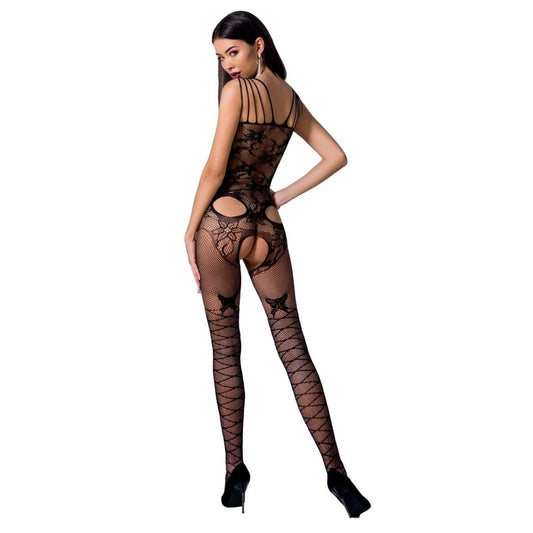 Passion Woman Bs076 Bodystocking One Size Black | Niks.fi verkkokauppa