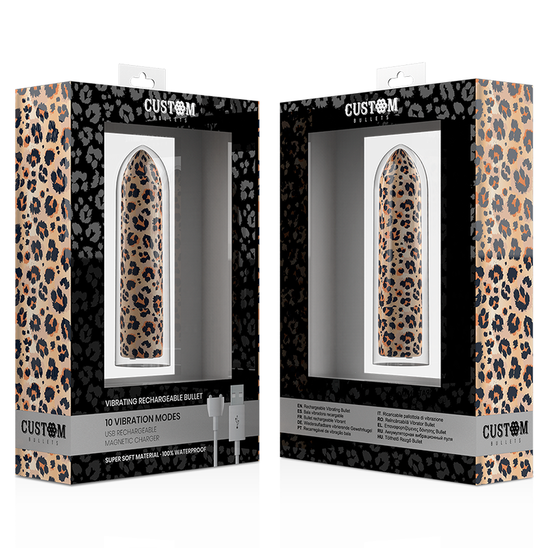 Custom Bullets Leopard Magnetic 10 Intensities | Niks.fi verkkokauppa