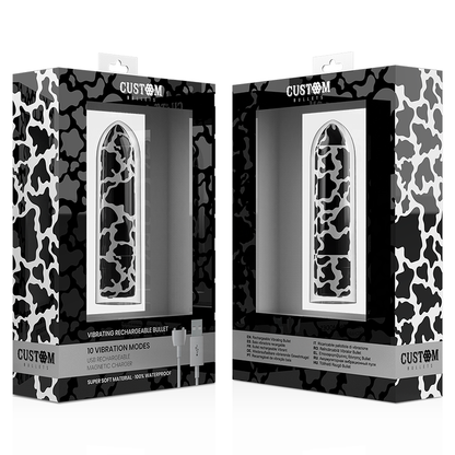 Custom Bullets Rechargeable Cow Magnetic 10 Intensities | Niks.fi verkkokauppa