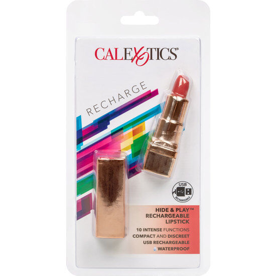 Calexotics Bala Rechargeable Lipstick Hide & Play Red | Niks.fi verkkokauppa