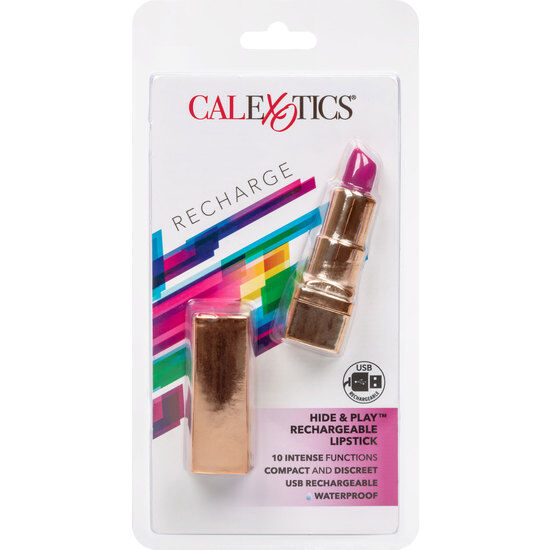 Calexotics Hide & Play Lipstick Recharge Purple | Niks.fi verkkokauppa