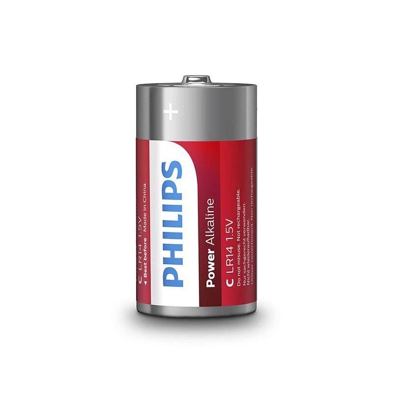 Philips Power Batteries Pila C Lr14 Pack 2 | Niks.fi verkkokauppa