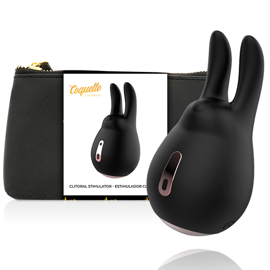 Coquette Chic Desireclitorial Stimulator Black / Gold | Niks.fi verkkokauppa