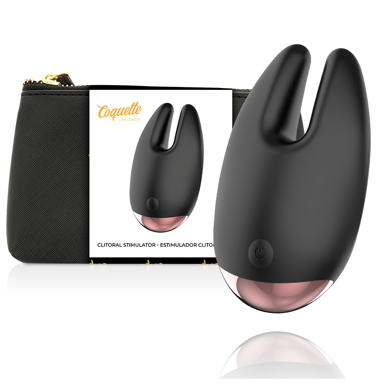 Coquette Chic Desireclitorial Stimulator Black / Gold | Niks.fi verkkokauppa