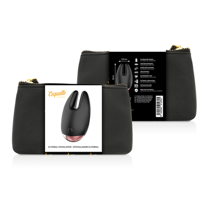 Coquette Chic Desireclitorial Stimulator Black / Gold | Niks.fi verkkokauppa