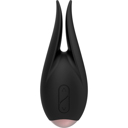 Coquette Toys Clitorial Stimulator Black / Gold Flower | Niks.fi verkkokauppa