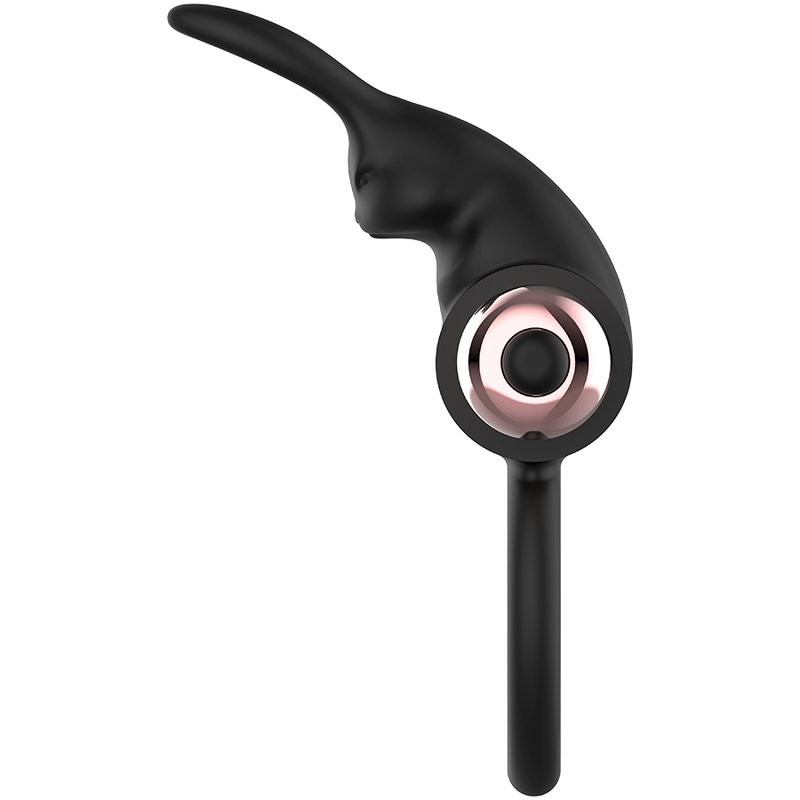 Coquette Toys Cock Ring With Vibrator Black/ Gold | Niks.fi verkkokauppa