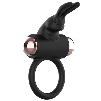 Coquette Toys Cock Ring With Vibrator Black/ Gold | Niks.fi verkkokauppa