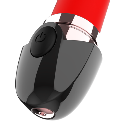 Coquette Toys Vibrator Rechargeable Lipstick Black/ Gold | Niks.fi verkkokauppa