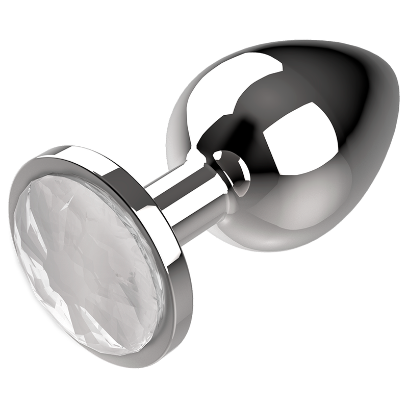 Coquette Toys Anal Plug Metal White Color Size L 4 X 9Cm | Niks.fi verkkokauppa