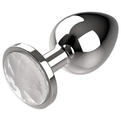 Coquette Toys Anal Plug Metal White Color Size L 4 X 9Cm | Niks.fi verkkokauppa