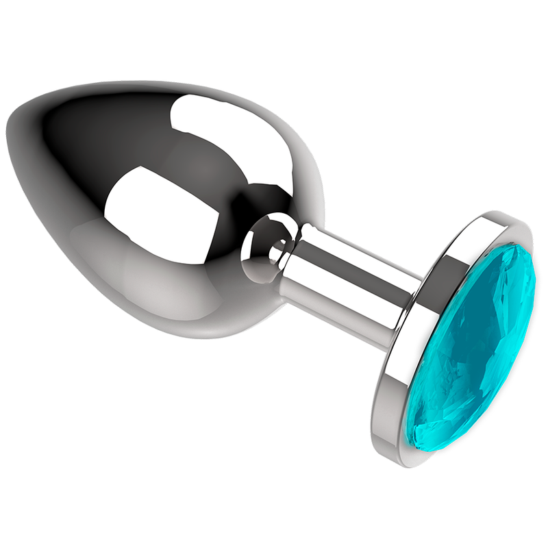 Coquette Toys Anal Plug Metal Blue Color Size L 4 X 9Cm | Niks.fi verkkokauppa