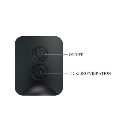 Mr Play Rechargeable Black Prostate Massager | Niks.fi verkkokauppa