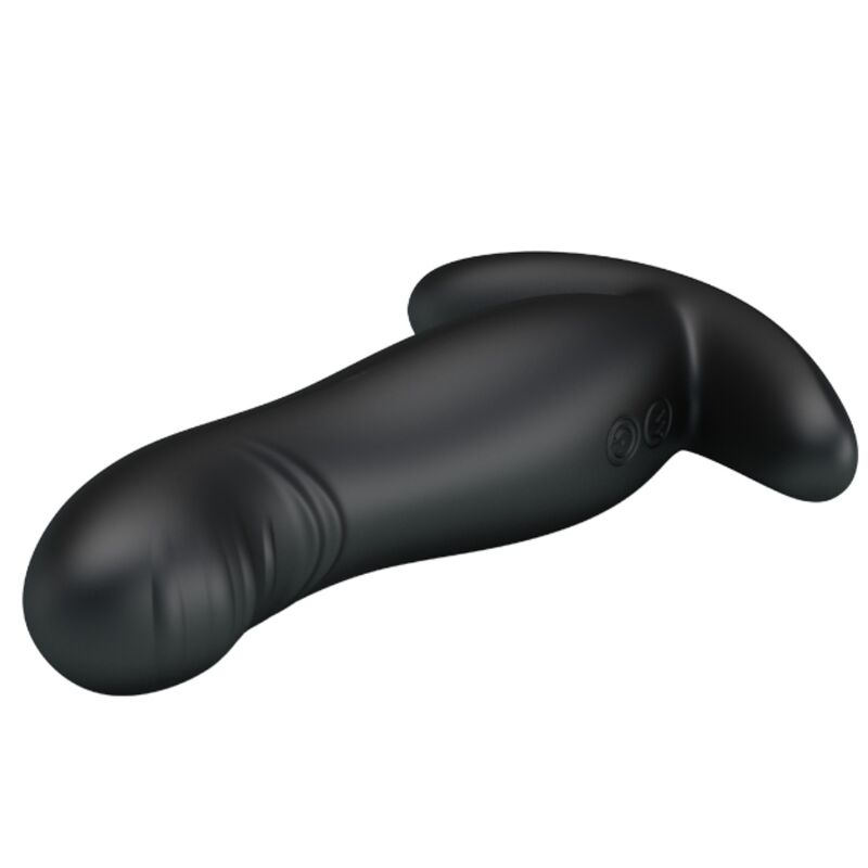 Mr Play Rechargeable Black Prostate Massager | Niks.fi verkkokauppa