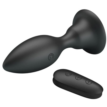 Mr Play Anal Plug With Vibration Black Remote Control | Niks.fi verkkokauppa