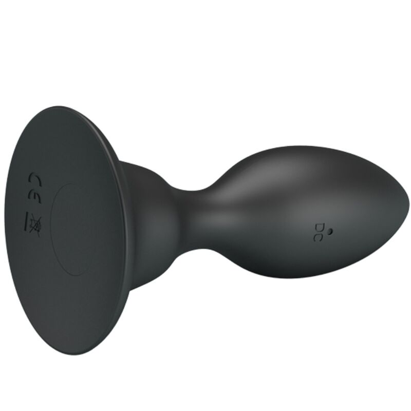 Mr Play Anal Plug With Vibration Black Remote Control | Niks.fi verkkokauppa