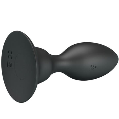 Mr Play Anal Plug With Vibration Black Remote Control | Niks.fi verkkokauppa