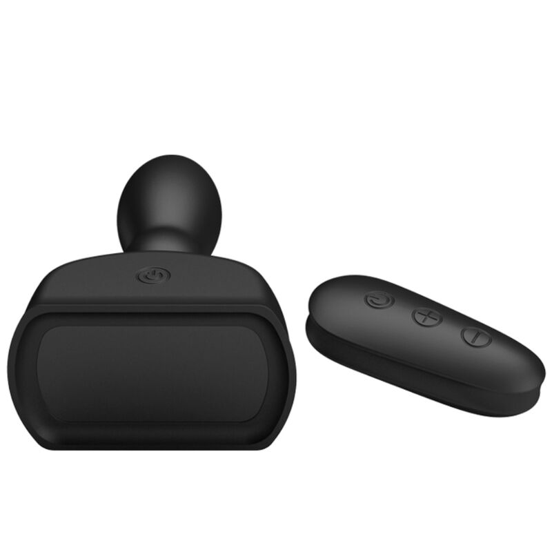 Mr Play Black Inflatable Anal Plug Remote Control | Niks.fi verkkokauppa