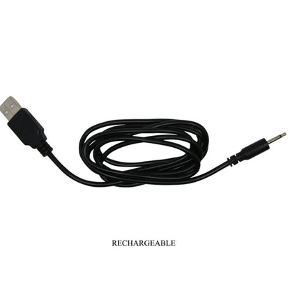 Mr Play Rechargeable Black Vibrator Anal Plug | Niks.fi verkkokauppa