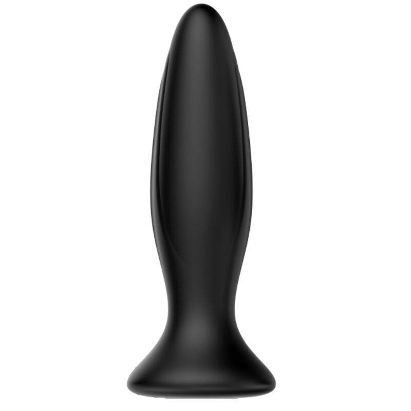 Mr Play Rechargeable Black Vibrator Anal Plug | Niks.fi verkkokauppa
