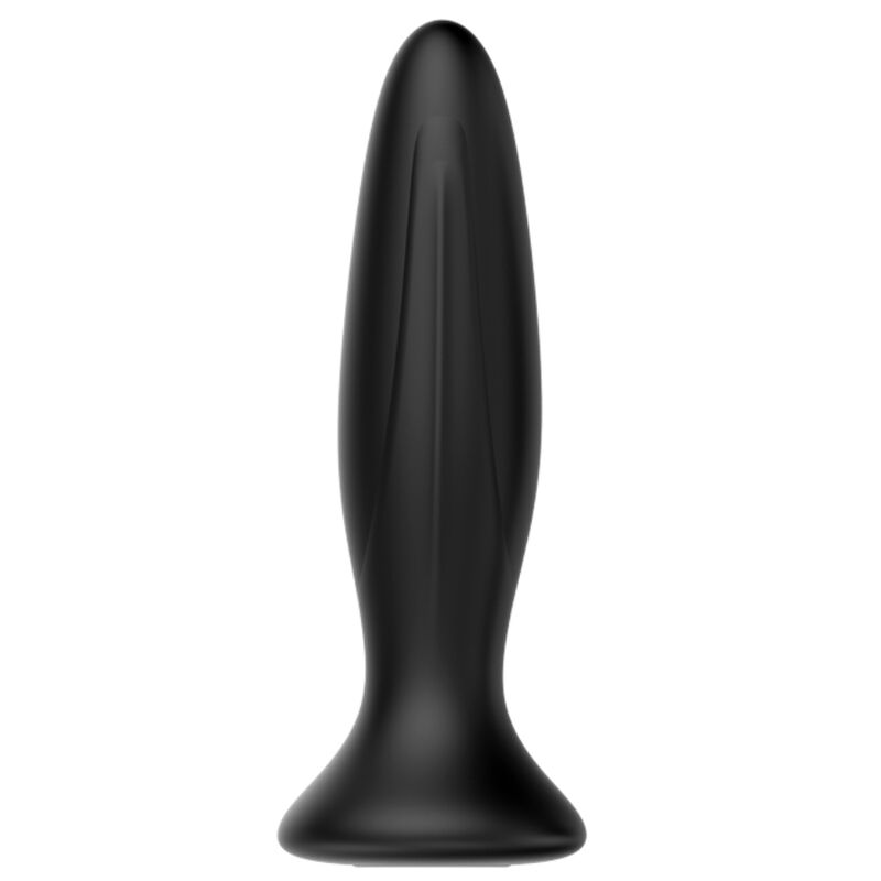Mr Play Rechargeable Black Vibrator Anal Plug | Niks.fi verkkokauppa