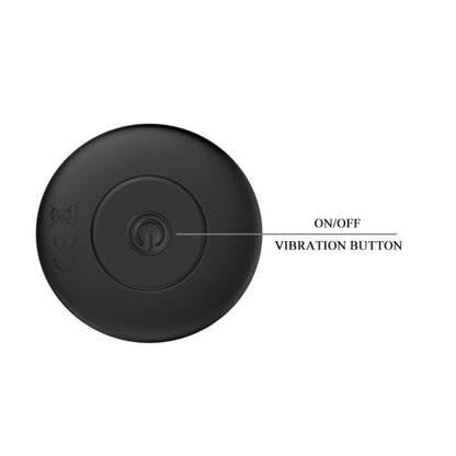 Mr Play Rechargeable Black Vibrator Anal Plug | Niks.fi verkkokauppa