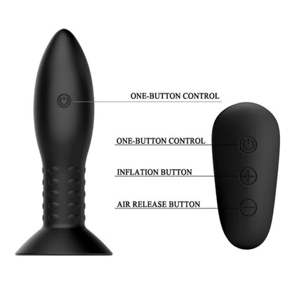 Mr Play Plug With Black Rotating Balls Remote Control | Niks.fi verkkokauppa