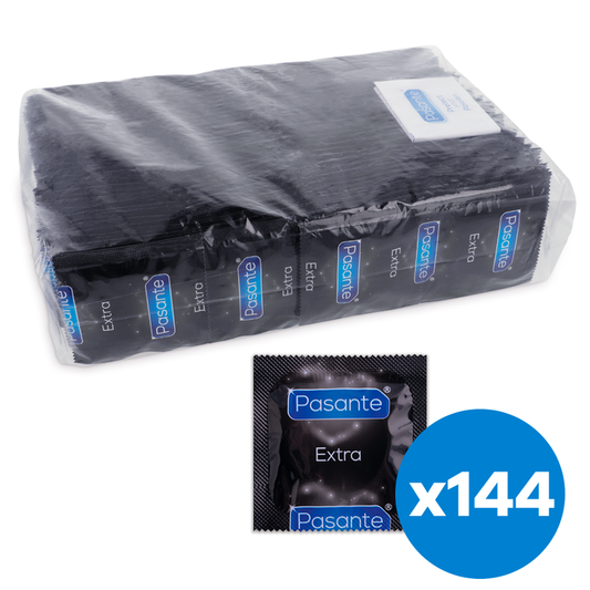 Pasante Condoms Extra 144 Units | Niks.fi verkkokauppa