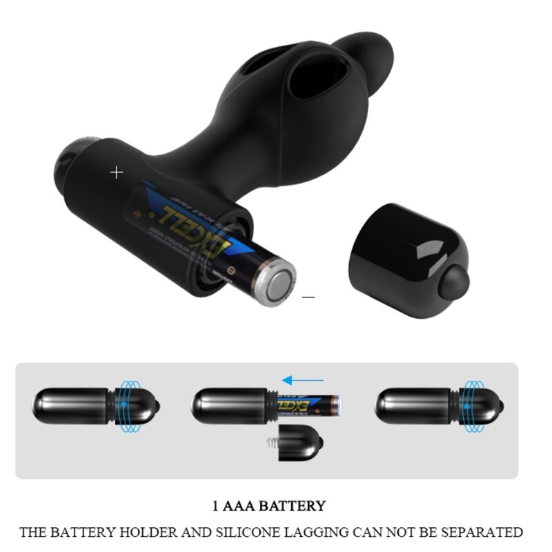 Mr Play Silicone Anal Plug With Vibration | Niks.fi verkkokauppa