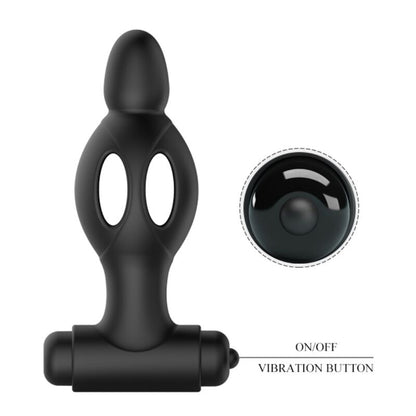 Mr Play Silicone Anal Plug With Vibration | Niks.fi verkkokauppa