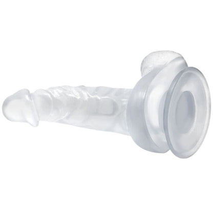Baile Realistic Dildo With Suction Cup And Testicles 16.7 Cm Transparent | Niks.fi verkkokauppa