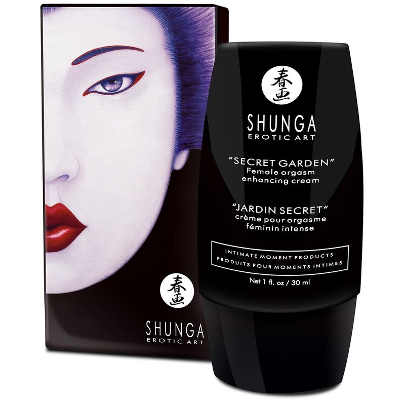 Shunga Intense Female Orgasm Cream Secret Garden | Niks.fi verkkokauppa