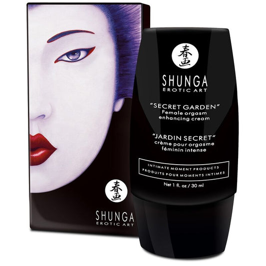 Shunga Intense Female Orgasm Cream Secret Garden | Niks.fi verkkokauppa