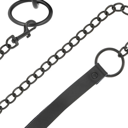 Darkness Black Necklace With Chain | Niks.fi verkkokauppa