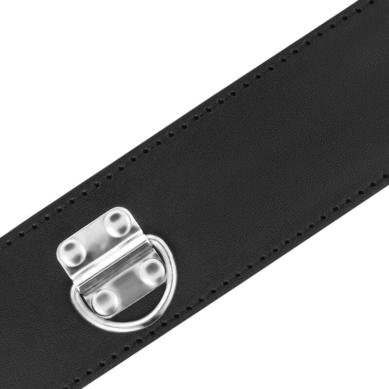 Darkness Bdsm Collar With Black Lock | Niks.fi verkkokauppa