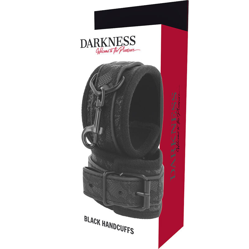 Darkness Luxe Black Bdsm Handcuffs | Niks.fi verkkokauppa