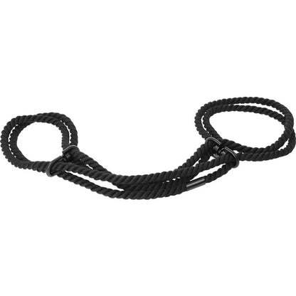 Darkness 100% Cotton Rope Handcuffs Or Ankle Handcuffs | Niks.fi verkkokauppa