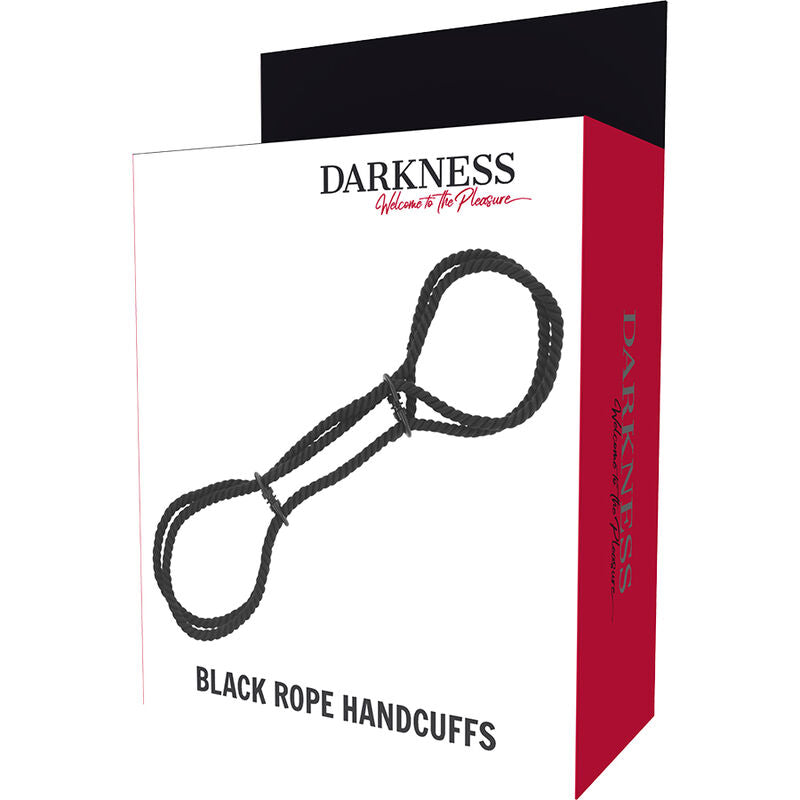 Darkness 100% Cotton Rope Handcuffs Or Ankle Handcuffs | Niks.fi verkkokauppa