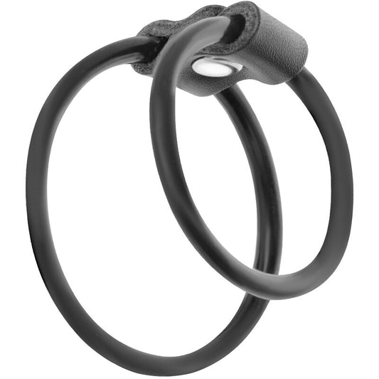 Darkness Enhancing Duo Penis Rings. | Niks.fi verkkokauppa