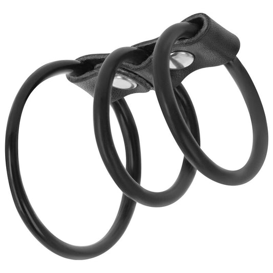 Darkness Set Of 3 Flexible Penis Rings | Niks.fi verkkokauppa