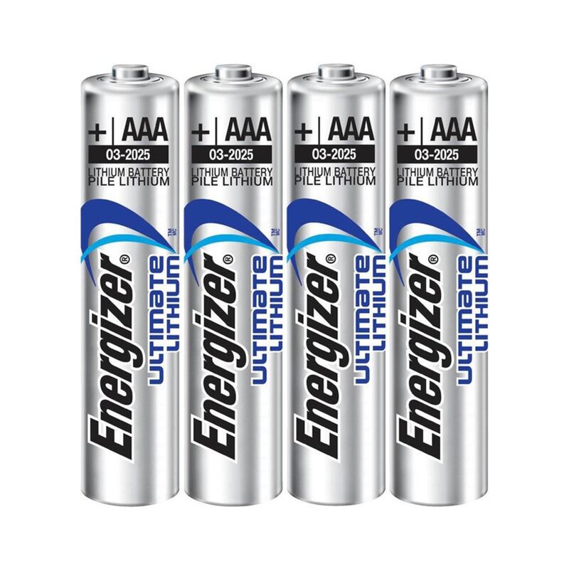 Energizer Ultimate Lithium Aaa L92 Lr03 1,5V *4 | Niks.fi verkkokauppa