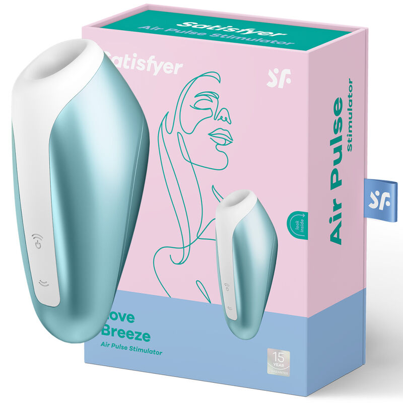 Satisfyer Love Breeze Succionador Ice Blue | Niks.fi verkkokauppa