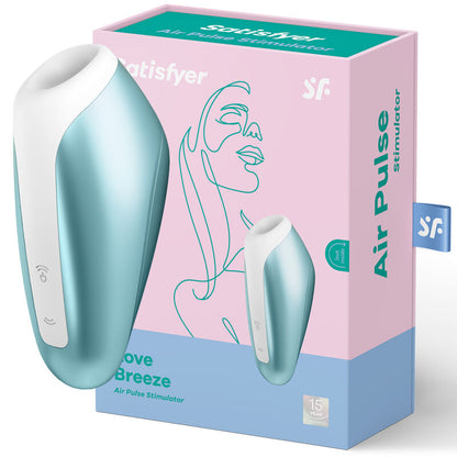 Satisfyer Love Breeze Succionador Ice Blue | Niks.fi verkkokauppa