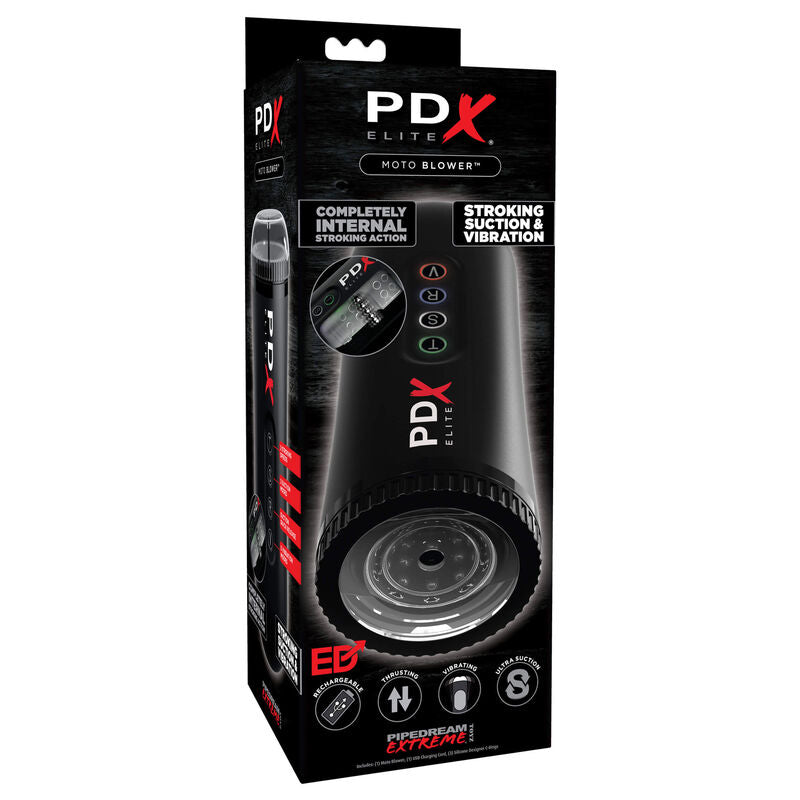 Pdx Elite Moto Blower Advanced Masturbator | Niks.fi verkkokauppa