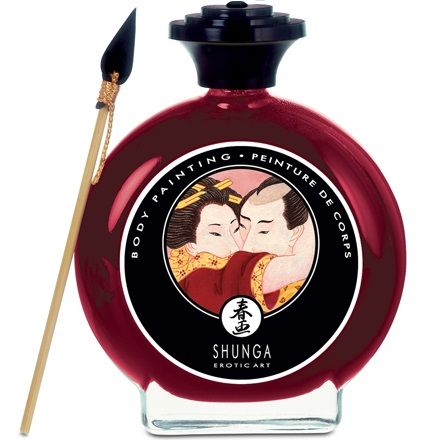 Shunga Strawberry And Cava Body Painting | Niks.fi verkkokauppa