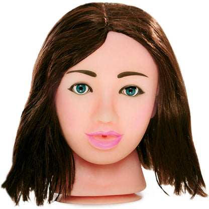 Extreme Toyz Fuck Me Mega Masturbador Brown Face | Niks.fi verkkokauppa