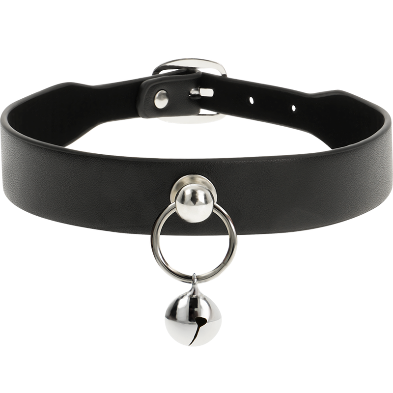 Coquette Chic Desire Vegan Leather Necklace Woman Accessory Rattle/Hoop | Niks.fi verkkokauppa