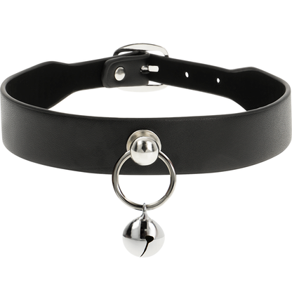 Coquette Chic Desire Vegan Leather Necklace Woman Accessory Rattle/Hoop | Niks.fi verkkokauppa
